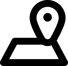 Map And Placeholder Contour Svg Vector, Free Vectors File
